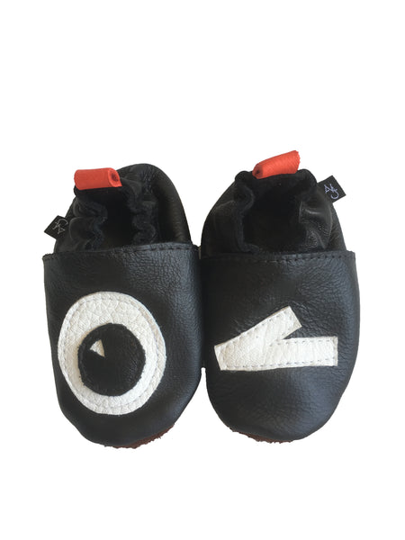 Cheeky Soft-Sole Leather Baby Shoes
